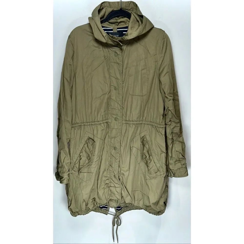 J.Crew fatigue green Charlie Utility Jacket size Large